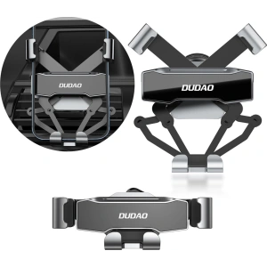 Buy Dudao Gravity Car Smartphone Holder Black (F11Pro) - DDA165 - {ean13} - Home Screen Store Europe