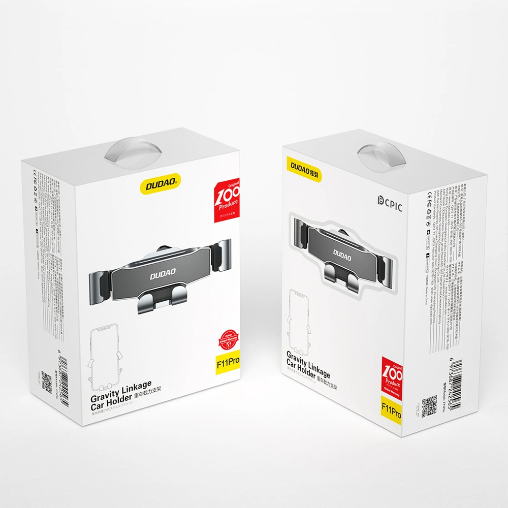 Uchwyt samochodowy grawitacyjny Dudao czarny (F11Pro)
