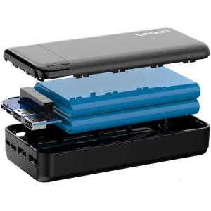 Kup Powerbank Dudao 20000mAh z 3 wbudowanymi kablami USB-C/microUSB/Lightning biały (K6Pro+) - DDA167 - {ean13} - Sklep Home Screen
