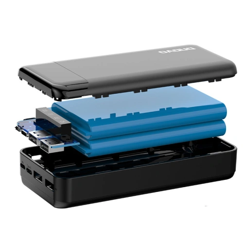 Kup Powerbank Dudao 20000mAh cu 3 cabluri integrate USB-C/microUSB/Lightning alb (K6Pro+) - DDA167 - {ean13} - Sklep Home Screen