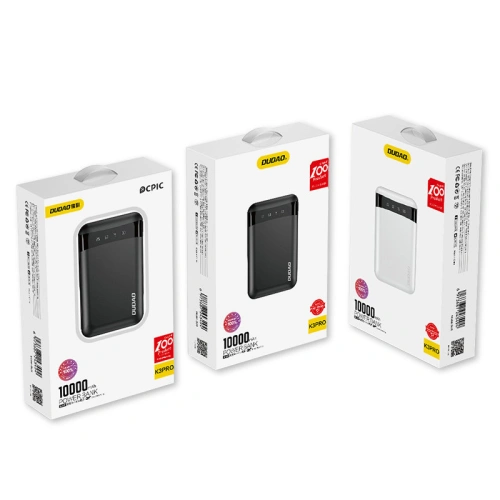 Kup Powerbank Dudao 10000mAh USB negru (K3Pro mini) - DDA168 - {ean13} - Sklep Home Screen