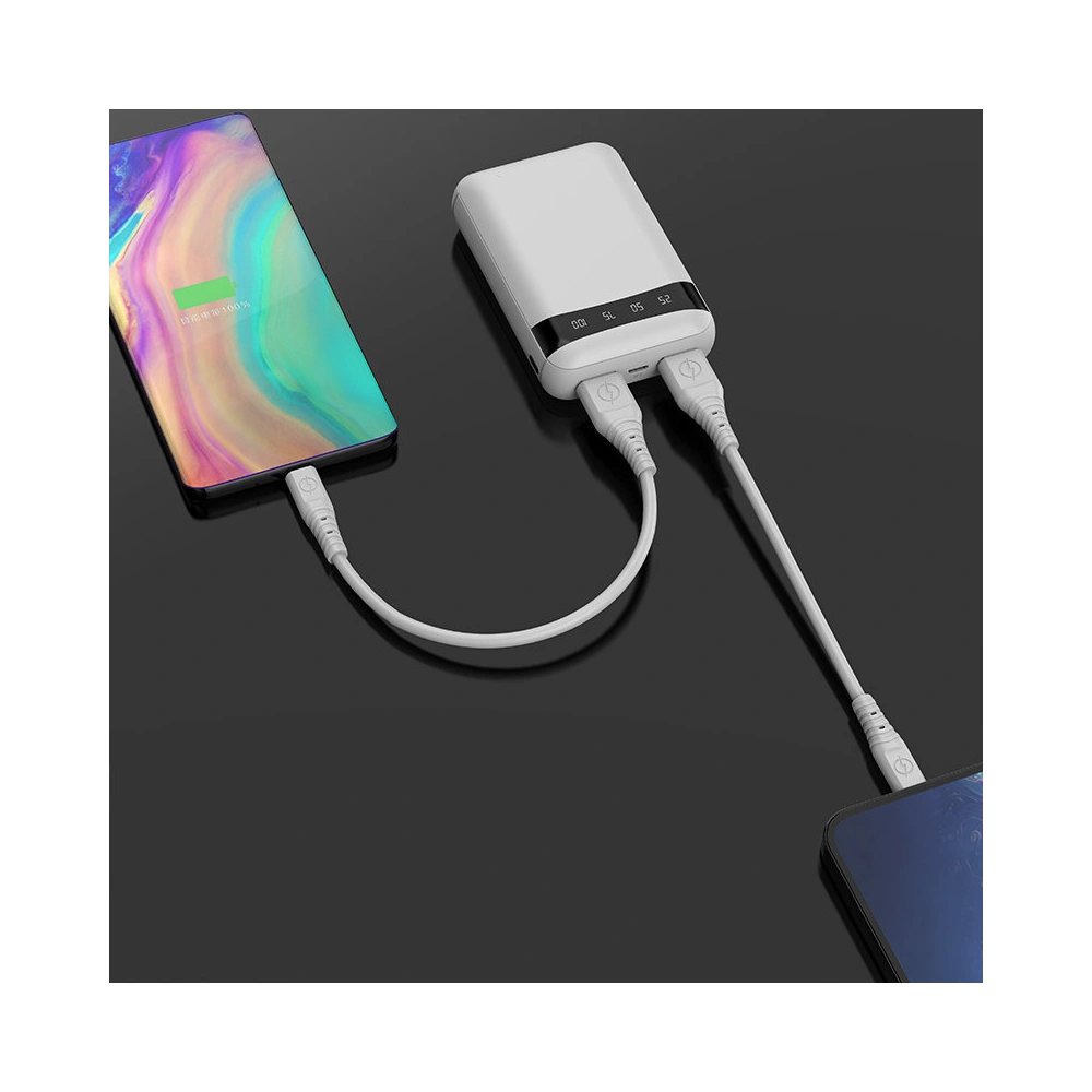 Powerbank Dudao 10000mAh USB biały (K3Pro mini)