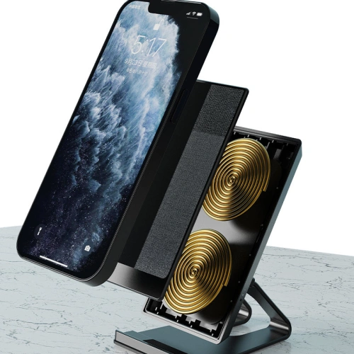 Buy Dudao Fast Wireless Charger With 15W Aluminum Stand Black (A10Pro) - DDA170 - {ean13} - Home Screen Store Europe