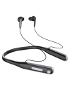 Vezeték nélküli fülhallgató Dudao Neckband 400mAh fekete (U5Max)