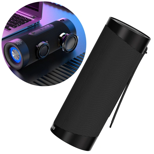 Kup Bluetooth reproduktor 5.0 Dudao RGB černý (Y10Pro) - DDA172 - {ean13} - Sklep Home Screen