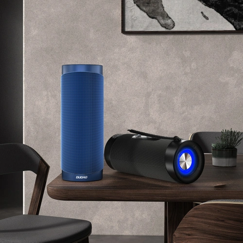 Kup Bluetooth 5.0 hangszóró Dudao RGB kék (Y10Pro) - DDA173 - {ean13} - Sklep Home Screen