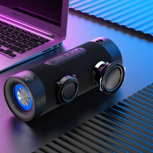 Kup Głośnik Bluetooth 5.0 Dudao RGB niebieski (Y10Pro) - DDA173 - {ean13} - Sklep Home Screen