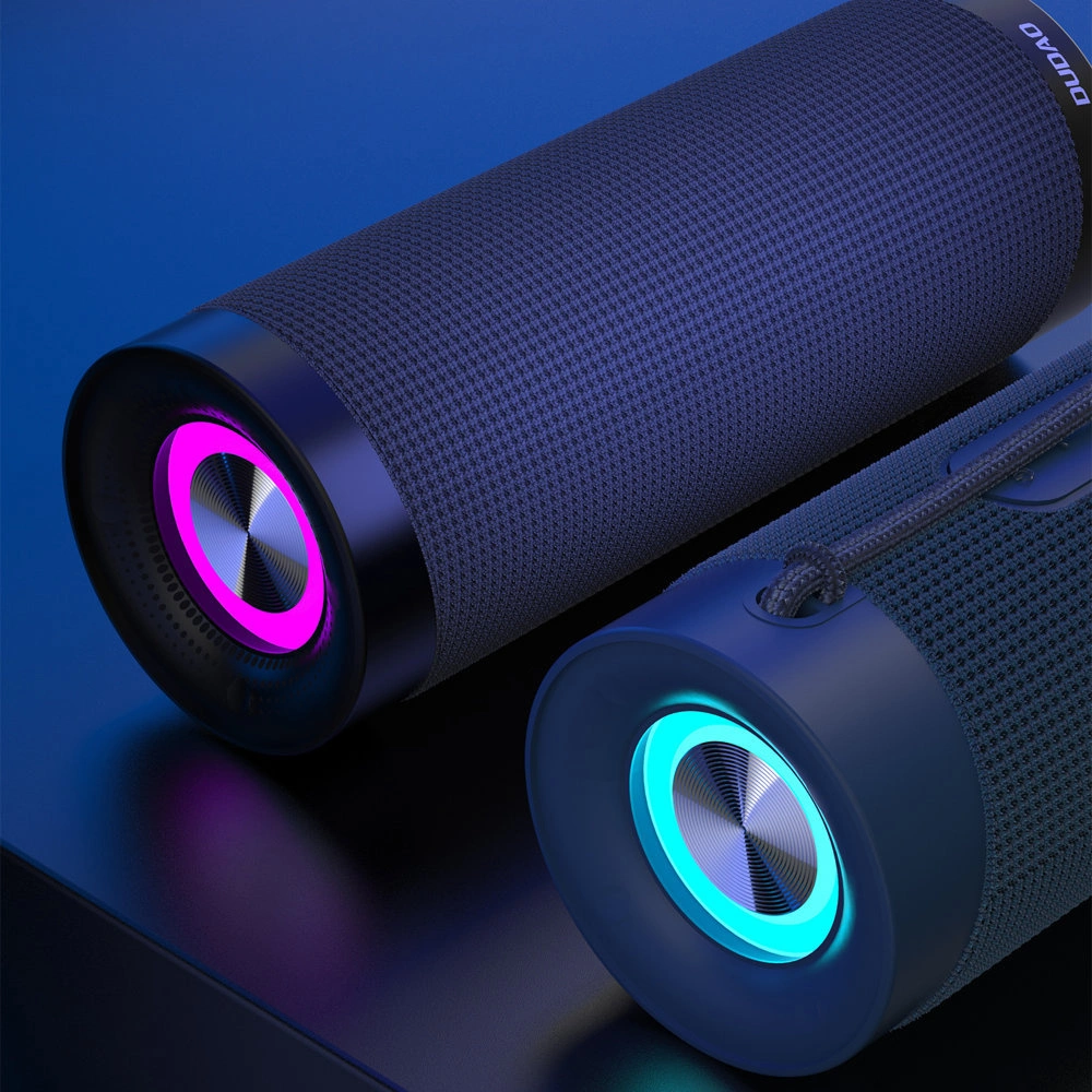 Głośnik Bluetooth 5.0 Dudao RGB niebieski (Y10Pro)
