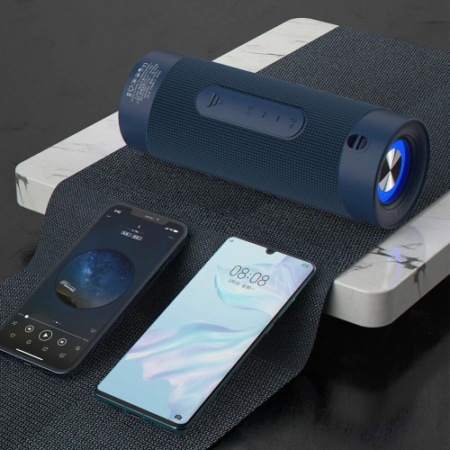 Buy Dudao Wireless Bluetooth Speaker 5.0 RGB Light Blue (Y10Pro) - DDA173 - {ean13} - Home Screen Store Europe