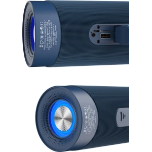 Kup Głośnik Bluetooth 5.0 Dudao RGB niebieski (Y10Pro) - DDA173 - {ean13} - Sklep Home Screen