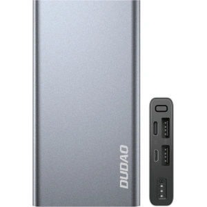 Powerbank Dudao 10000mAh ekran LED srebrny (K5Pro)