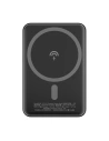 Kup Powerbank z ładowaniem bezprzewodowym Dudao MagSafe 5000mAh + pierścień do ładowania magnetycznego czarny (K14S) - DDA176 - {ean13} - Sklep Home Screen