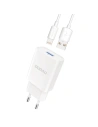 Kup Ładowarka sieciowa Dudao USB QC3.0 12W biały + kabel Lightning 1m (A3EU) - DDA178 - {ean13} - Sklep Home Screen