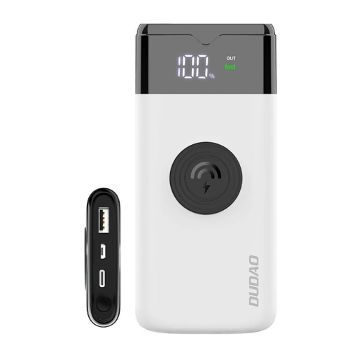 Kup Powerbank s bezdrátovým nabíjením Dudao 10000mAh Power Delivery Quick Charge 5.0 22,5W Qi 15W bílý (K13Pro) - DDA180 - {ean13} - Sklep Home Screen