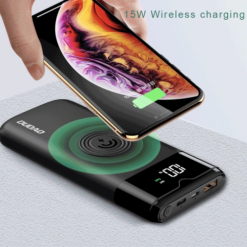 Kup Powerbank z ładowaniem bezprzewodowym Dudao 10000mAh Power Delivery Quick Charge 5.0 22,5W Qi 15W biały (K13Pro) - DDA180 - {ean13} - Sklep Home Screen