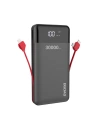 Buy Dudao K1Max 30000mAh power bank with built-in cables black (K1Max-black) - DDA186 - {ean13} - Home Screen Store Europe