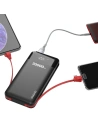 Buy Dudao K1Max 30000mAh power bank with built-in cables black (K1Max-black) - DDA186 - {ean13} - Home Screen Store Europe