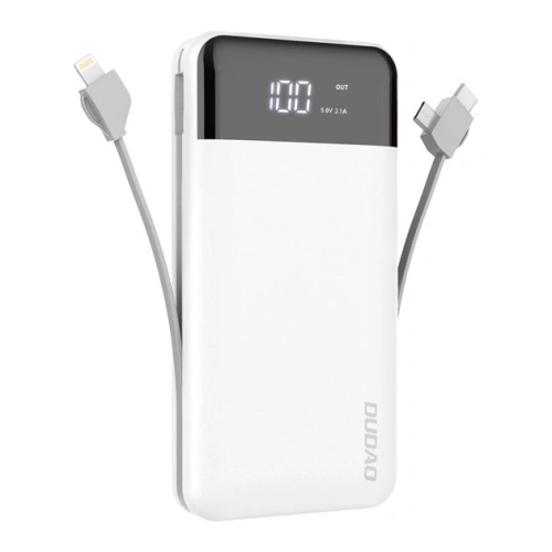 Kup Powerbank Dudao 20000mAh s integrovanými kabely bílý (K1Pro) - DDA188 - {ean13} - Sklep Home Screen