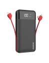 Buy Dudao K1Pro powerbank 20000mAh with built-in cables black (K1Pro-black) - DDA189 - {ean13} - Home Screen Store Europe