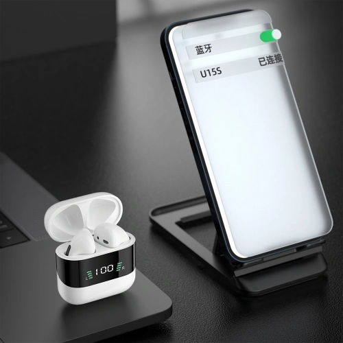 Buy Dudao U15S TWS in-ear headphones with charge status indicator white (U15S) - DDA192 - {ean13} - Home Screen Store Europe