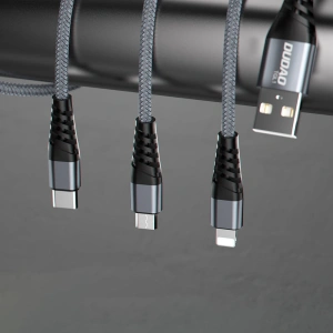 Kup Kabel Dudao USB/microUSB 6A 1m szary (TGL1M) - DDA193 - {ean13} - Sklep Home Screen
