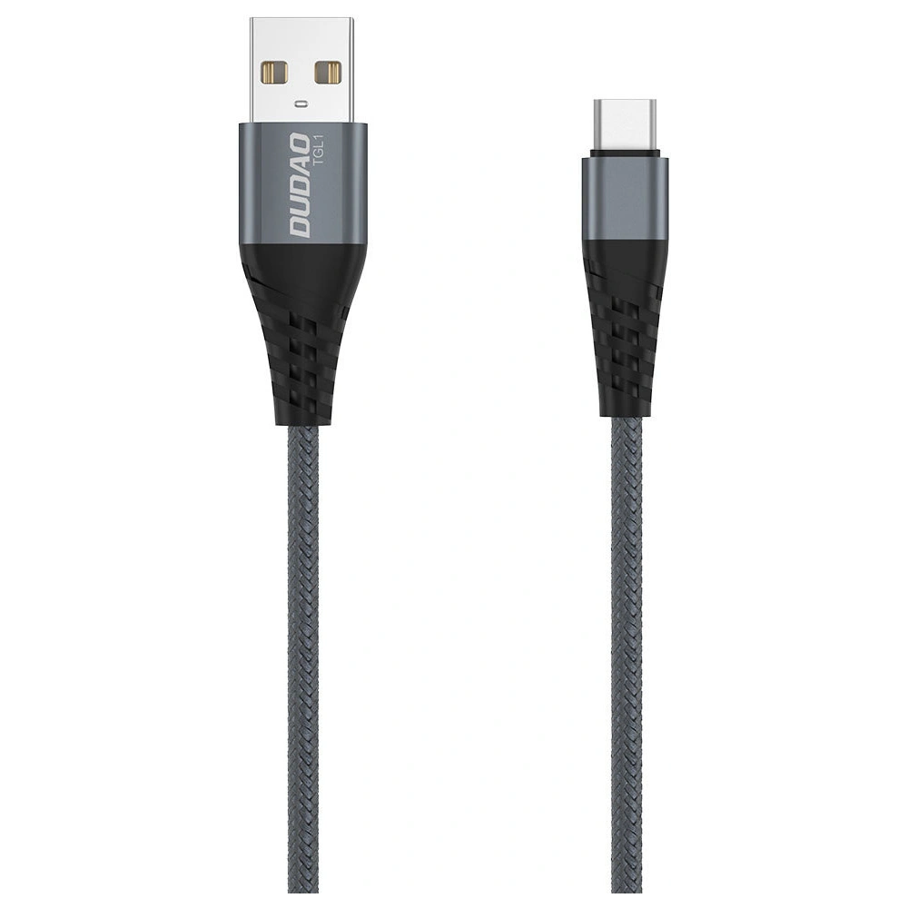 Kabel Dudao USB – USB-C 6A 1 m szary (TGL1T)