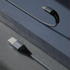 Kup Cablul Dudao USB – USB-C 6A 1 m gri (TGL1T) - DDA194 - {ean13} - Sklep Home Screen