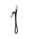Cablul Dudao USB-C - USB-C PD100W negru (L10C)