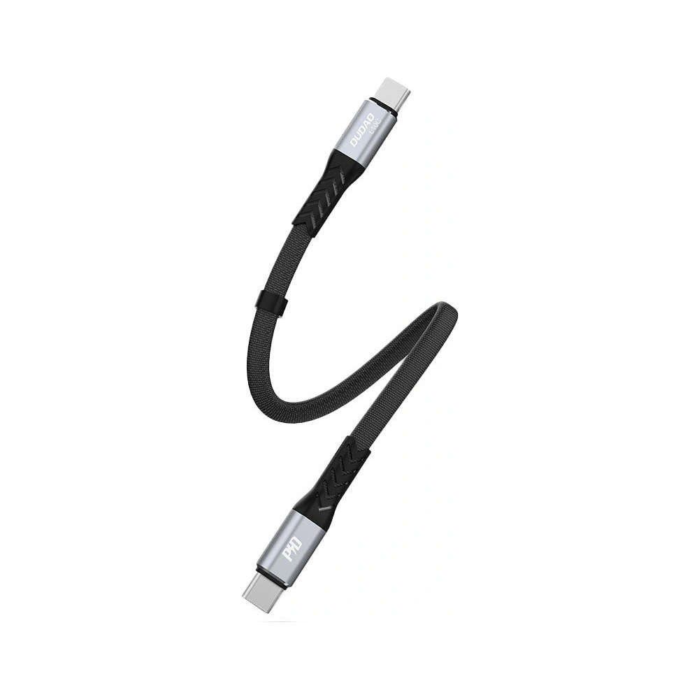 Kabel Dudao USB-C - USB-C PD100W 23cm czarny (L10C)