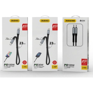 Kup Kabel Dudao USB-C - USB-C PD100W czarny (L10C) - DDA203 - {ean13} - Sklep Home Screen