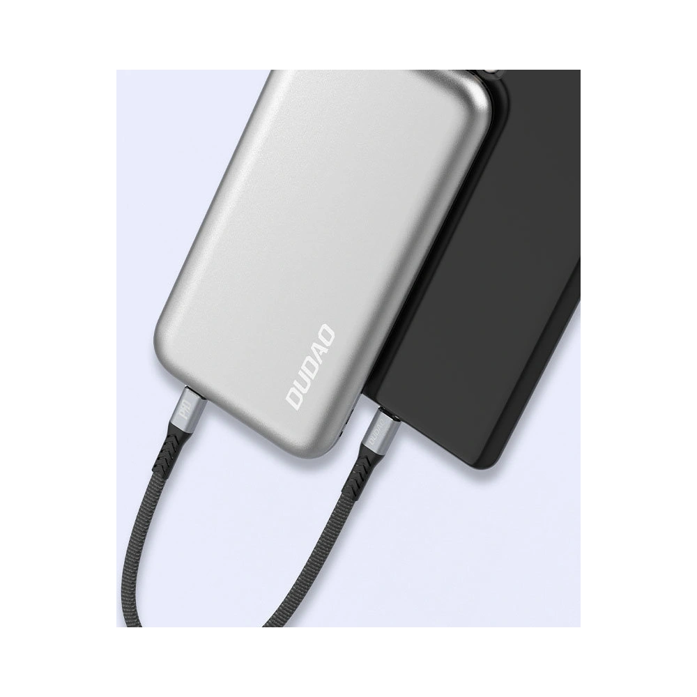 Kabel Dudao USB-C - USB-C PD100W 23cm czarny (L10C)