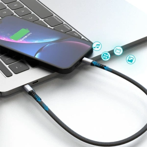 Kup Cablul Dudao USB-C/Lightning PD20W negru (L10P) - DDA204 - {ean13} - Sklep Home Screen