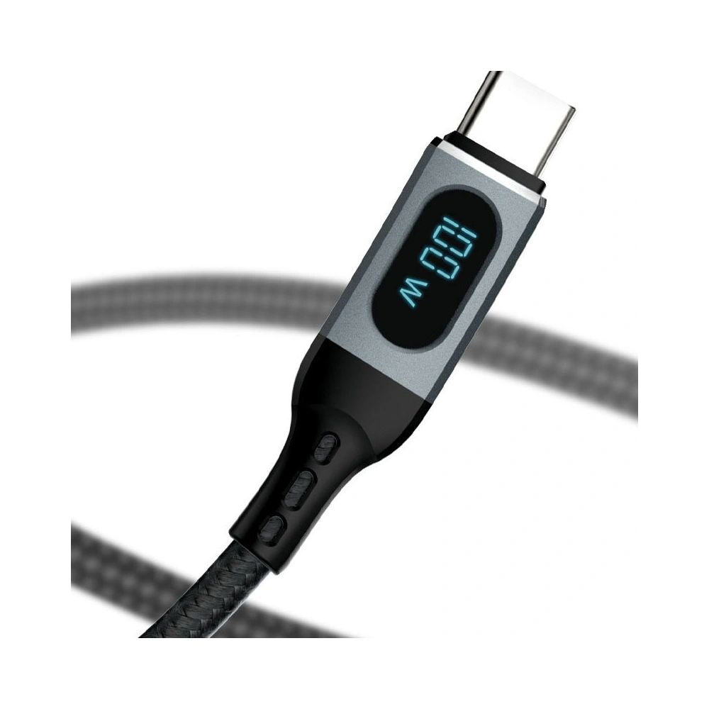 Kabel Dudao USB-C - USB-C szybkie ładowanie PD 100W czarny (L7MaxC)