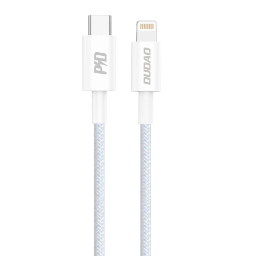 Kup Cablul Dudao USB-C/Lightning PD 20W alb (L6E) - DDA211 - {ean13} - Sklep Home Screen