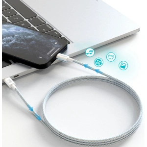 Kup Cablul Dudao USB-C/Lightning PD 20W alb (L6E) - DDA211 - {ean13} - Sklep Home Screen