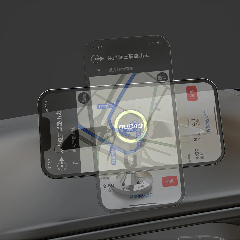 Uchwyt samochodowy magnetyczny Dudao czarny (F6X+)