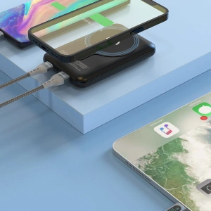 Kup Powerbank cu încărcare wireless Dudao 15W 10000mAh albastru închis (TGK1) - DDA216 - {ean13} - Sklep Home Screen