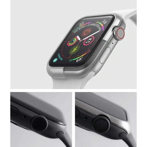 Buy Ringke Bezel Styling Apple Watch 5/4 40mm Stainless Steel Matte Silver AW4-40-09 - RGK1100MSLV - {ean13} - Home Screen Store Europe