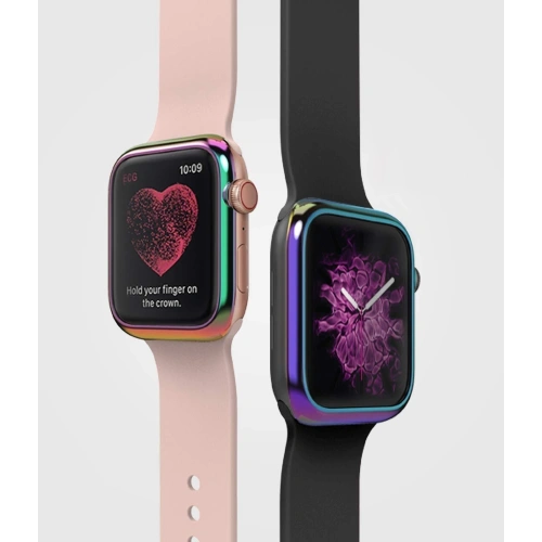 Kup Nakładka Ringke Bezel Styling Apple Watch 4/5/6/7/SE/8/9 40/41MM stal nierdzewna Neon Chrome AW4-40-08 - RGK1099NCHR - {ean13} - Sklep Home Screen