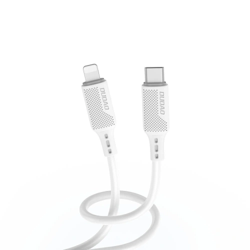 Buy Dudao USB Type C - Lightning cable for charging and data transfer 20W PD 1m white (L6S_1M) - DDA221 - {ean13} - Home Screen Store Europe