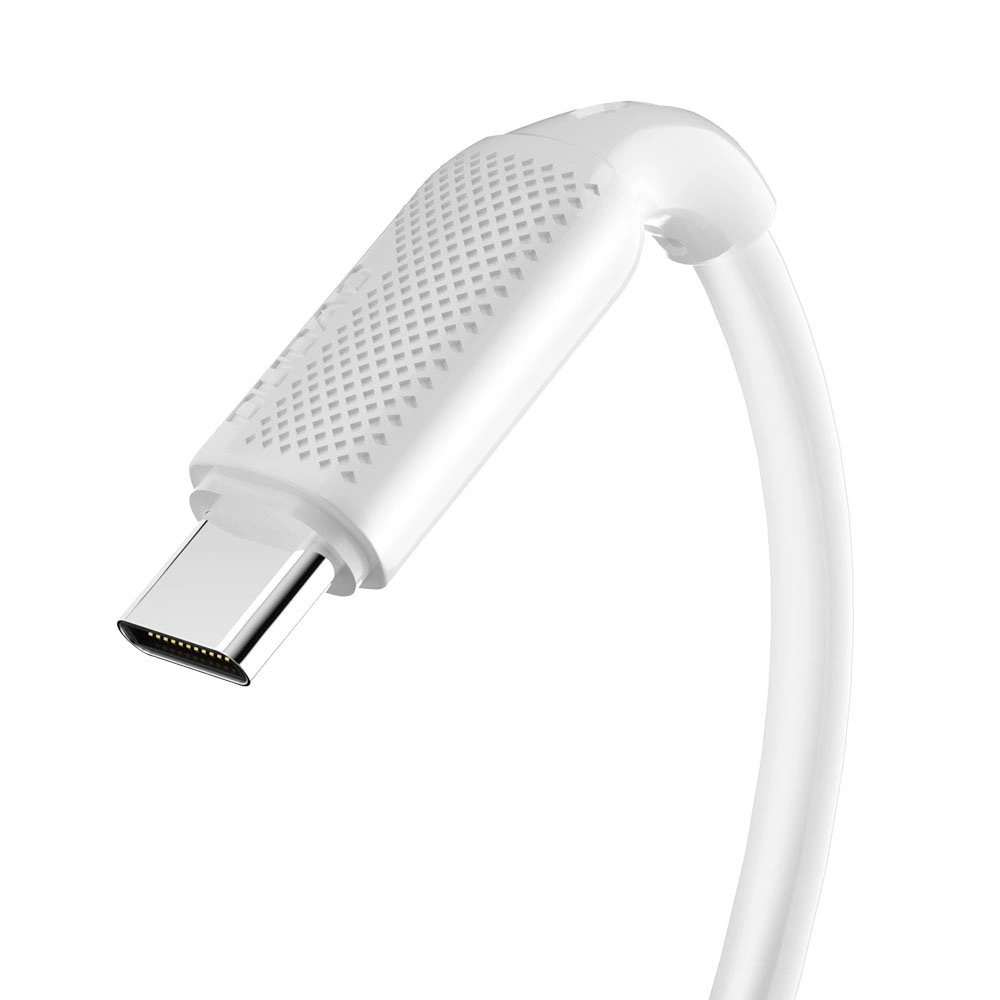 Kabel Dudao USB-C do ładowania i transferu danych 100W PD 1m biały (L5S_1M)
