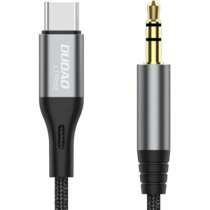 Kup Cablul audio Dudao USB-C - mini jack 3.5mm gri (L11PROT) - DDA223 - {ean13} - Sklep Home Screen