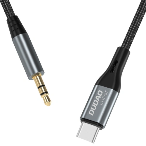Kup Audio kábel Dudao USB-C - mini jack 3.5mm szürke (L11PROT) - DDA223 - {ean13} - Sklep Home Screen