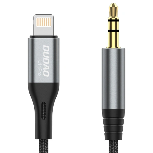 Kup Kabel audio Dudao Lightning/mini jack 3.5mm šedý (L11PRO) - DDA224 - {ean13} - Sklep Home Screen