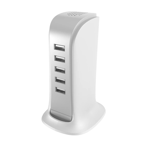 Kup Încărcător de rețea Dudao 5x USB cu cablu de rețea integrat EU alb (A5EU) - DDA226 - {ean13} - Sklep Home Screen