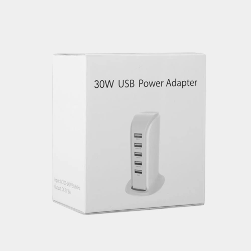 Kup Încărcător de rețea Dudao 5x USB cu cablu de rețea integrat EU alb (A5EU) - DDA226 - {ean13} - Sklep Home Screen