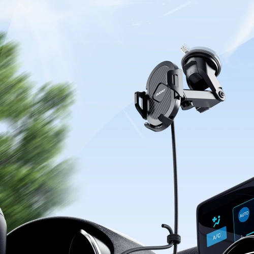 Buy Dudao Telescopic Gravity Car Windshield Mount Holder Black (new F2S black) - DDA229 - {ean13} - Home Screen Store Europe