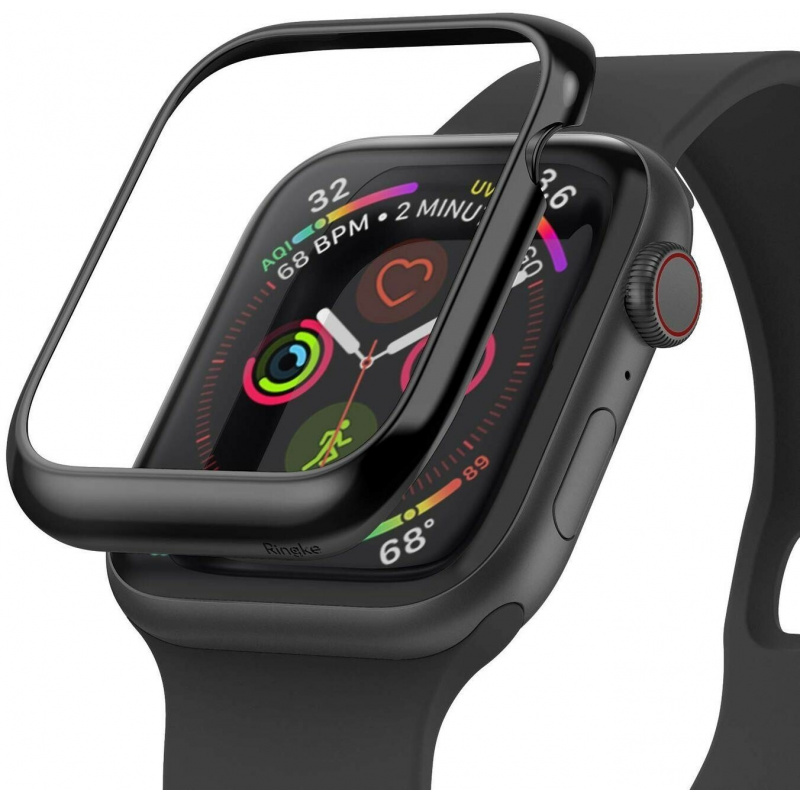 Buy Ringke Bezel Styling Apple Watch 5/4 40mm Stainless Steel Glossy Black AW4-40-03 - 8809659044340 - RGK1096GBLK - Homescreen.pl