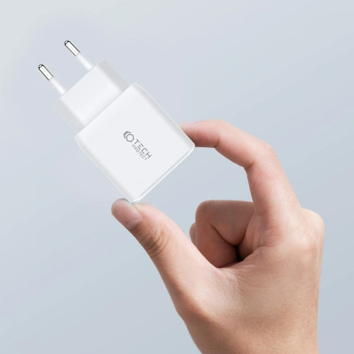 Kup Ładowarka sieciowa Tech-Protect C35W 2-port Network Charger PD 35W White - THP1457 - {ean13} - Sklep Home Screen