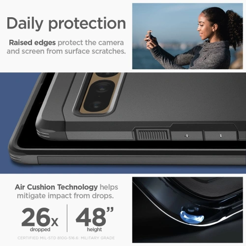 Kup Etui Spigen Tough Armor Google Pixel 7 Pro Fekete - SPN2550 - {ean13} - Sklep Home Screen